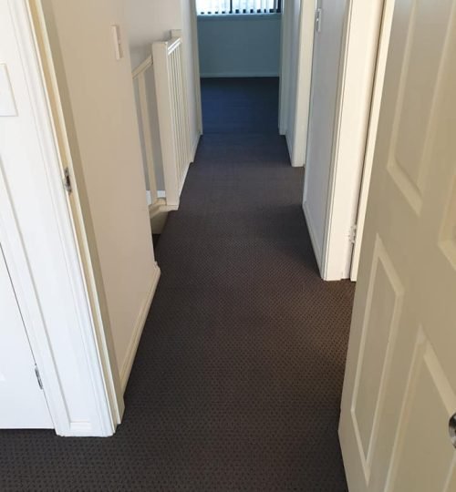 carpet connect-installation-pattern-hallway