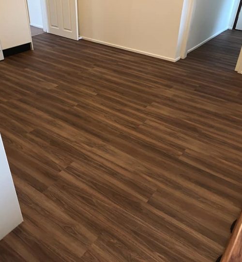 vinyl planks-carpet connect-installation-chestnut
